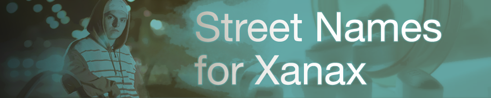 xanax street names