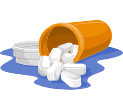 hydrocodone Pill bottle